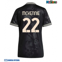 Camisa de Futebol Juventus Weston McKennie #22 Equipamento Alternativo Mulheres 2025-26 Manga Curta